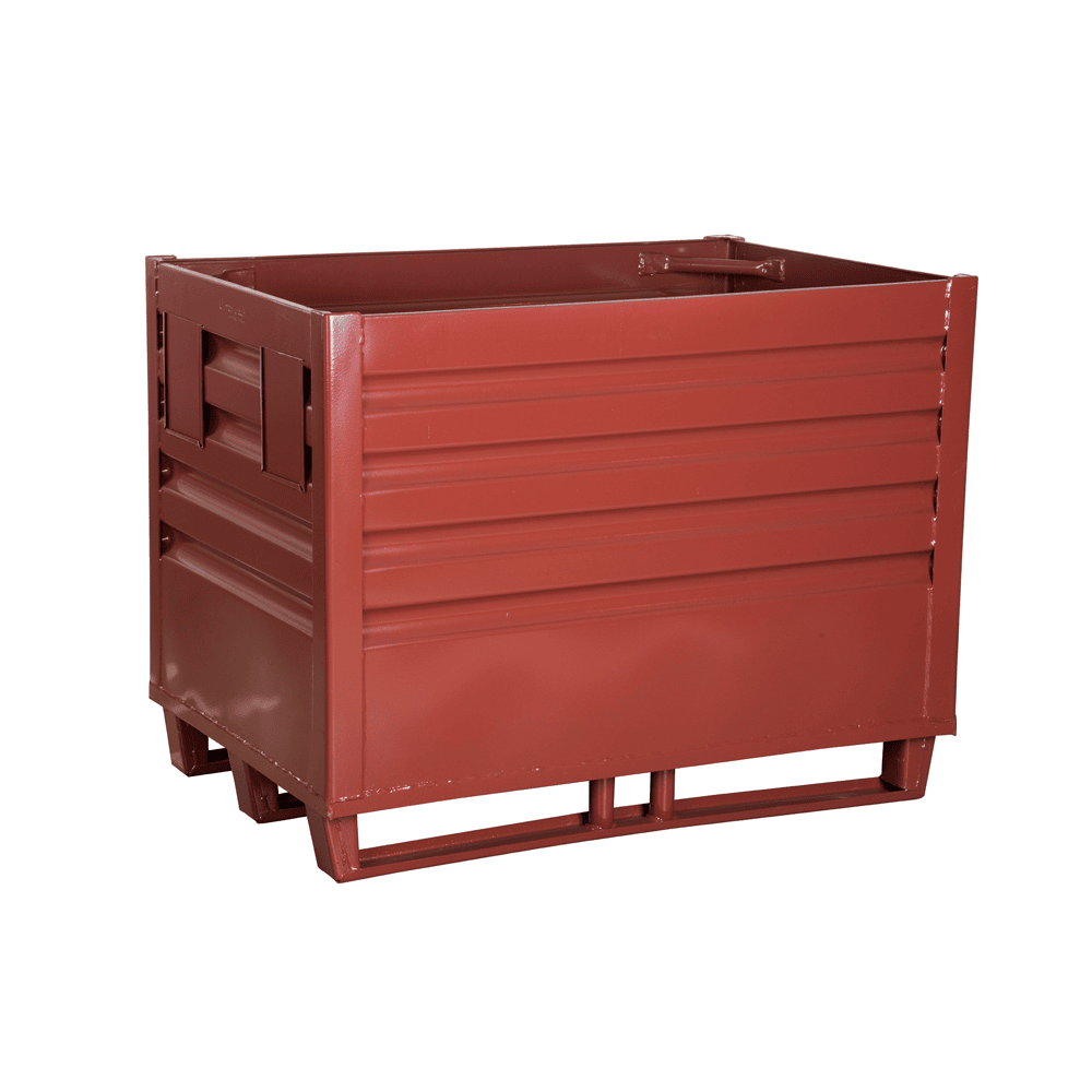 Materialbox öldicht - lackiert in RAL 3009