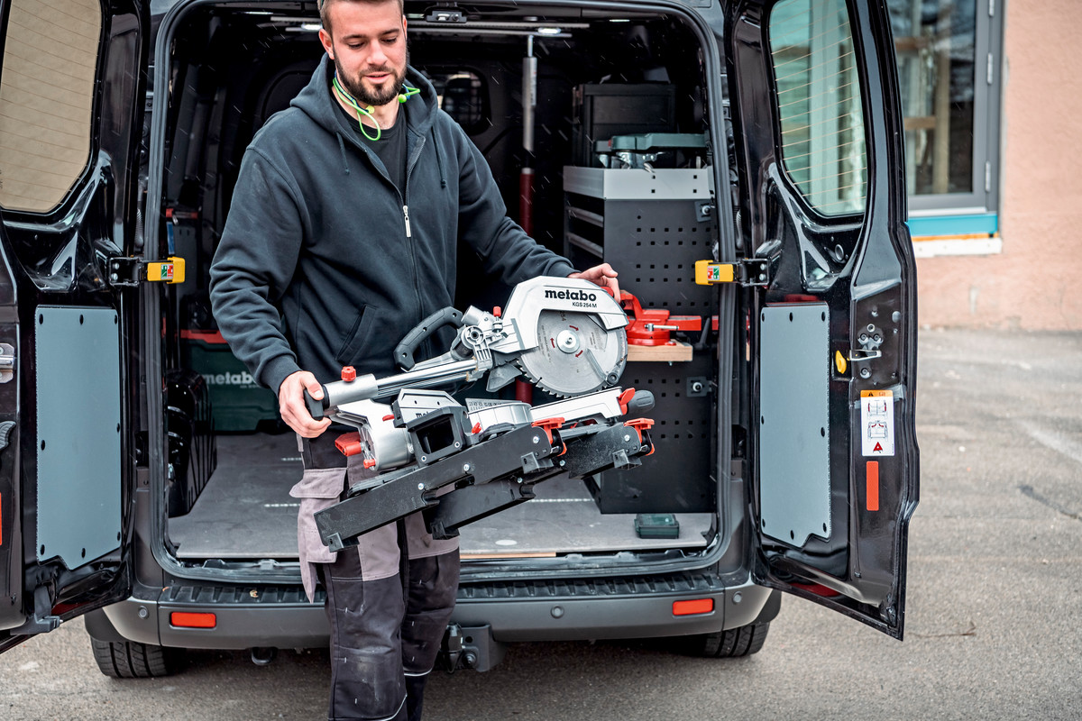 Metabo Kappsäge KGS 254 M, mit Zugfunktion, 1450 Watt