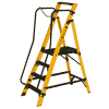MEGASTEP Glasfaser-Plattformleiter, Tragkraft 150 kg, Plattformhöhe 850 mm