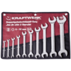 KRAFTWERK PRO LINE Doppel-Maulschlüssel-Satz, 10-teilig, 6–32 mm, im Rolletui