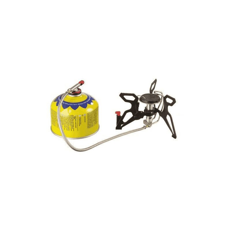 Gaskocher SPIDER PRO mit Gasvorheizfunktion für Ventilkartuschen
