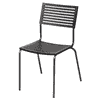 Schaffner Chaise de jardin LAMELLO sans accoudoirs, revêtement par poudre, disponible en plusieurs couleurs