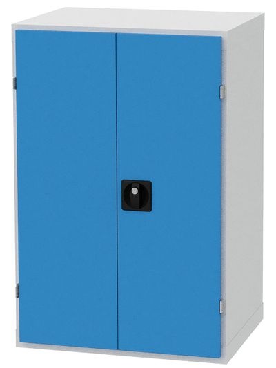 Gehäuse Werkstatt-Schrank mit 2 Flügeltüren, Tiefe 500 mm, R 24-16, in zwei Höhen