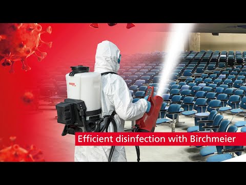 Birchmeier Akku-Rückensprühgerät REC 15 DC1, Füllmenge 15 l, mit Li-Power Akku (18 V / 4.0 Ah) und Ladegerät