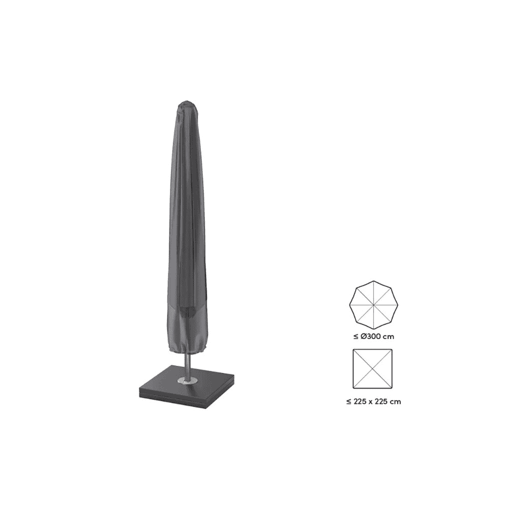 Platinum AeroCover Schutzhülle für Sonnenschirme mit Mittelmast, Höhe 1650 mm, Durchmesser 250/350 mm