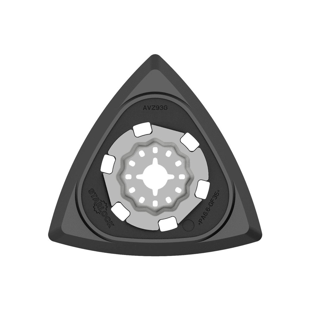 Metabo Dreieckschleifplatte "Starlock" - Ø 93 mm mit Kletthaftung