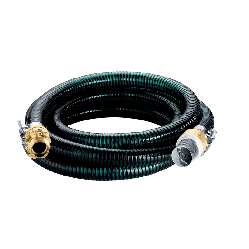 Metabo Set de flexible d'aspiration en laiton 1", en deux longueurs