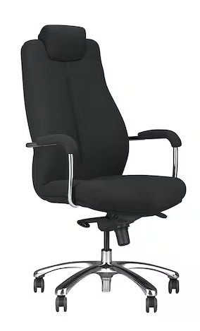 Bürostuhl Monaco, Managementsessel, höhenverstellbar, schwarz