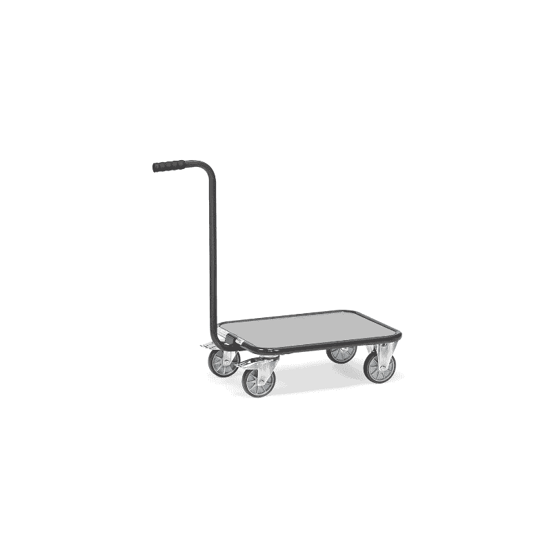 Plattformwagen mit Griff "GREY EDITION", 890 x 500 mm