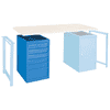 Schrank mit 6 abschliessbaren Schubladen 