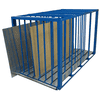 Schulte Blechlager-Box blau, in diversen Ausführungen