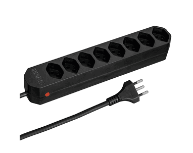 Steffen Steckdosenleiste COMPACT, T13 Steckdosen, 10 A, IP20, 1.5 m Kabel, diverse Ausführungen