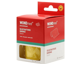 Bandage auto-adhésif, WUNDmed, 04-014, jaune, 4,5 m x 50 mm
