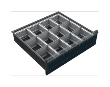 Schubladeneinteilung zu Schubladen 150 - 240 mm