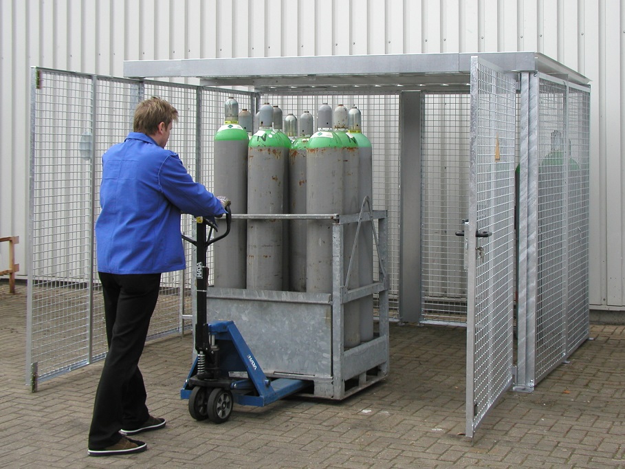 Gasflaschen-Container GFC-M in diversen Ausführungen