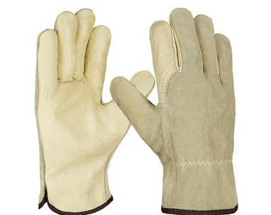 Lederschutzhandschuhe Profit 606130, Rindvollleder/Rindspaltleder