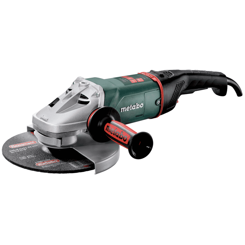 Metabo Winkelschleifer WE 22-230 MVT, 2200 Watt, mit drehbarem Haupthandgriff