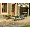 Schaffner Chaise de jardin Spaghetti Säntis avec accoudoirs, disponible en plusieurs versions