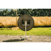 Schaffner Table pliante Davos en fibre de verre, de forme ronde, disponible en plusieurs versions