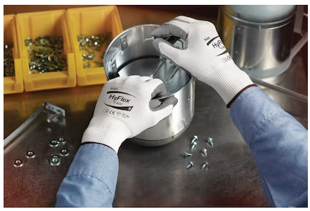 Mechanikschutzhandschuhe Ansell HyFlex 11-800, EN388 3131, 12 Paar