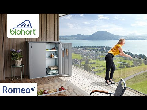 Biohort Terrassenschrank ROMEO®, in 3 Farben und 4 Grössen
