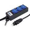 Steffen Steckdosenleiste PROFESSIONAL, T13 Steckdosen, 10 A, GdV 3 x 1.5mm², IP20, schwarz/blau, diverse Ausführungen