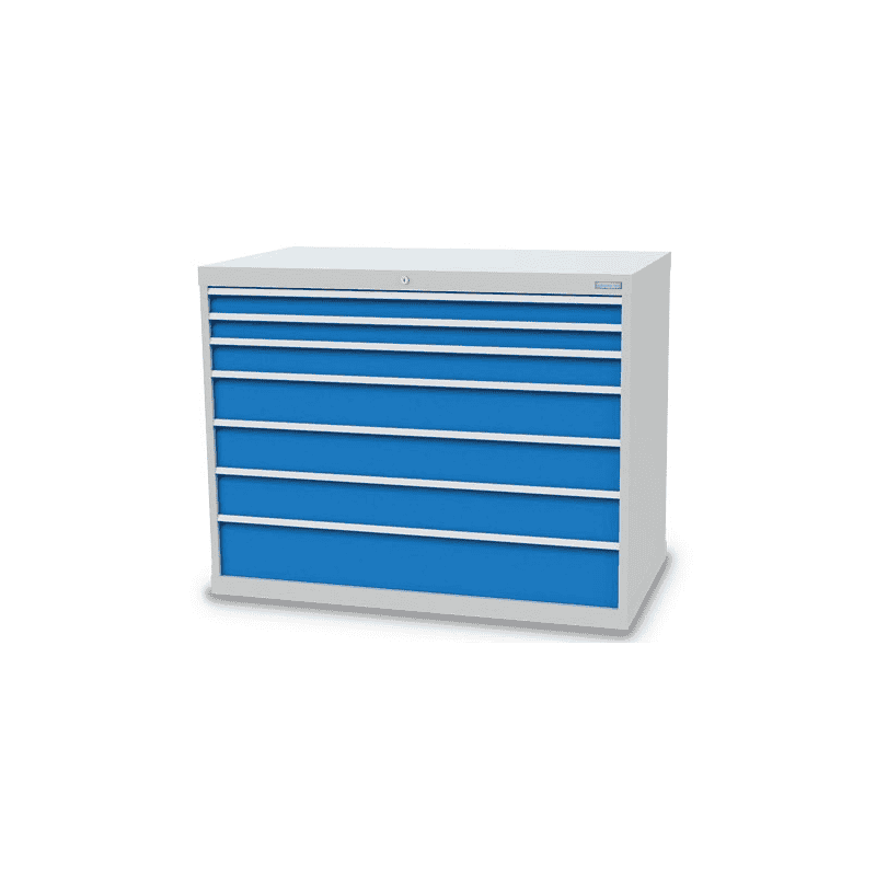 Bedrunka+Hirth Armoire à tiroirs, profondeur 736 mm, R 48-24, nombre de tiroirs 7