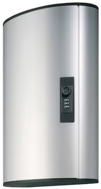 Boîte à clés Durable, argent/métallique, disponible en deux versions
