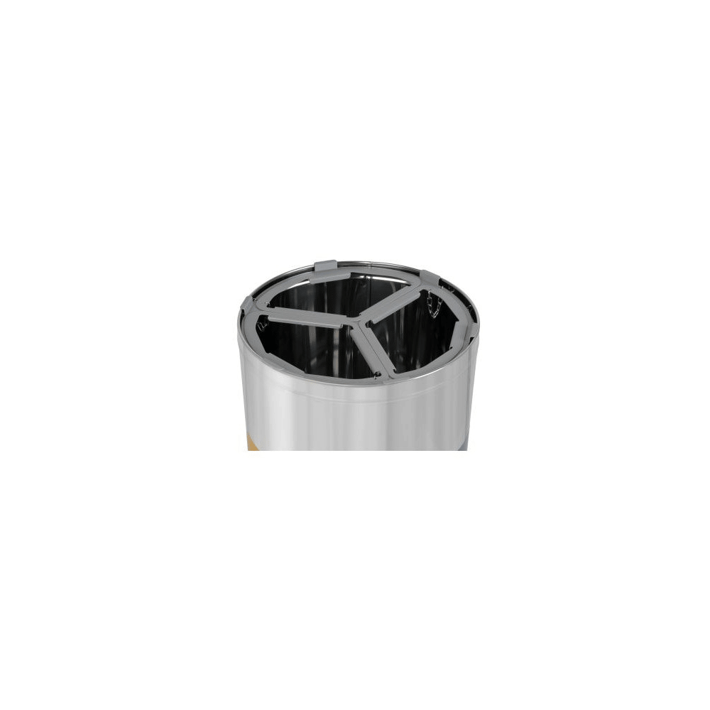 Abfalltrennbehälter Stream Triple, Recycling mit Dreifach-Trennsystem, 3 × 25 Liter