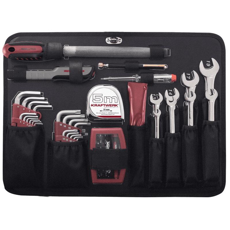 KRAFTWERK PRO LINE Profi-Alu-Werkzeugkoffer KW/Bosch, 264-teilig