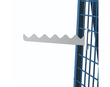 Crémaillère porte-outils pour chariot porte-outils, 320 mm de longueur