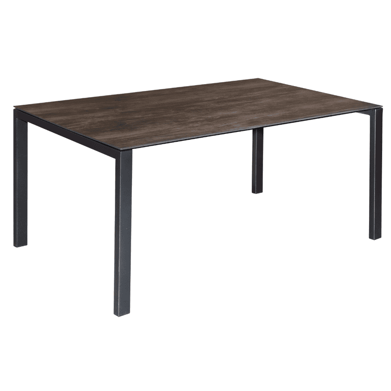 Schaffner Table de jardin LUZERN, extensible, plateau en fibre de verre, disponible en plusieurs versions