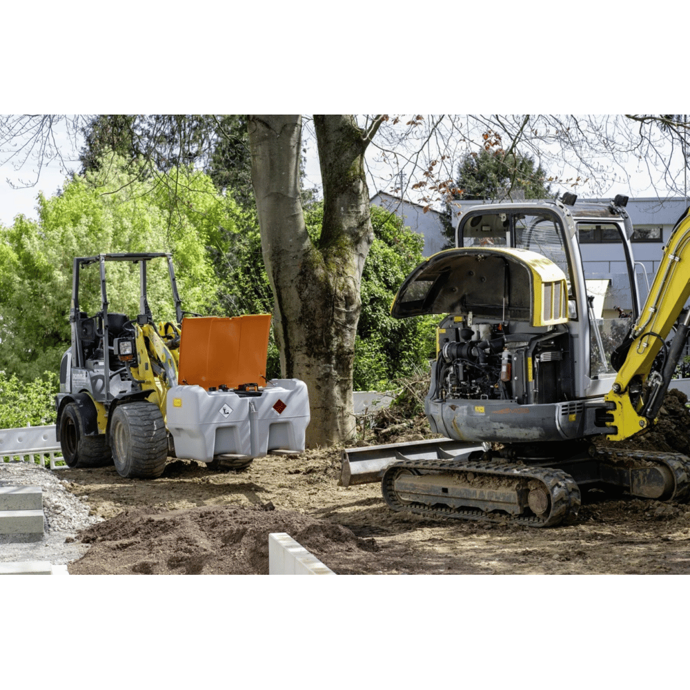 CEMO Dieseltankanlage DT-Mobil Easy „APready“ mit STIHL AP-Akkusystem, 440 Liter, Fördermenge 30 l/min, ohne Akku und Ladegerät