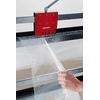 Support de découpe pour 2 rouleaux de matériau d'emballage horizontal