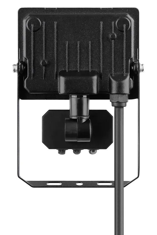 Steffen LED Aussenwandleuchte mit PIR-Bewegungsmelder 120°, schwarz, IP65