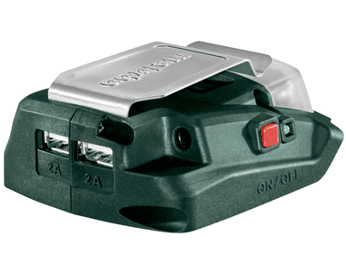 Metabo Akku-Power-Adapter PA 14.4-18 LED-USB, 14.4  - 18 V, ohne Akku