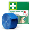 Bandage en mousse souple Bleu, Cederroth 51011011, 60 mm x 2 m