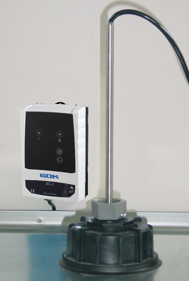 Sécurité de trop-plein complète 230 V, avec sonde R 1" et indicateur