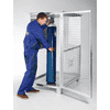 Bereitschaftslager für 6 - 12 Gasflaschen technischer Gase