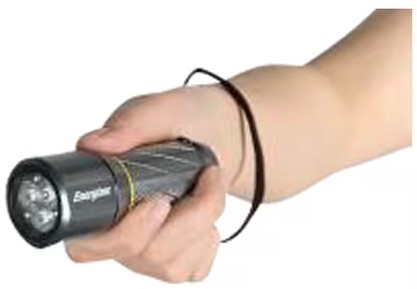 Taschenlampe Energizer Vision Metal 3AAA, LED, Betriebszeit 2,5 h, Batteriebetrieben