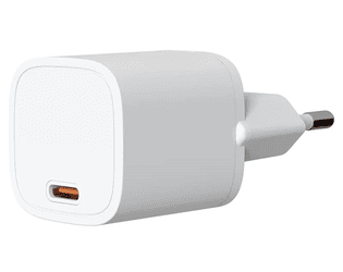 Steffen GaN Ladeadapter 20 W PD, 1 × USB-C, weiss