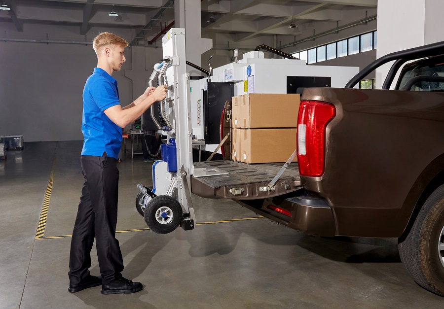 Elektrischer Treppensteiger mit Lift, Tragkraft 170 kg