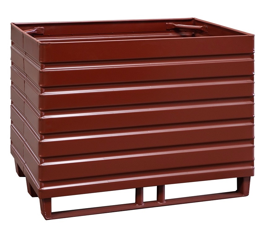 Caisse fourre-tout avec robinet de vidange - étanche à l'huile