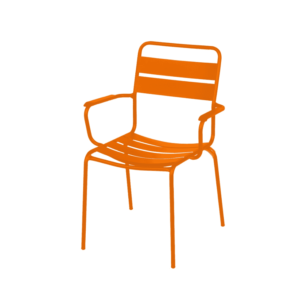 Schaffner Chaise de jardin Glarus en métal, revêtement par poudre, disponible en plusieurs versions