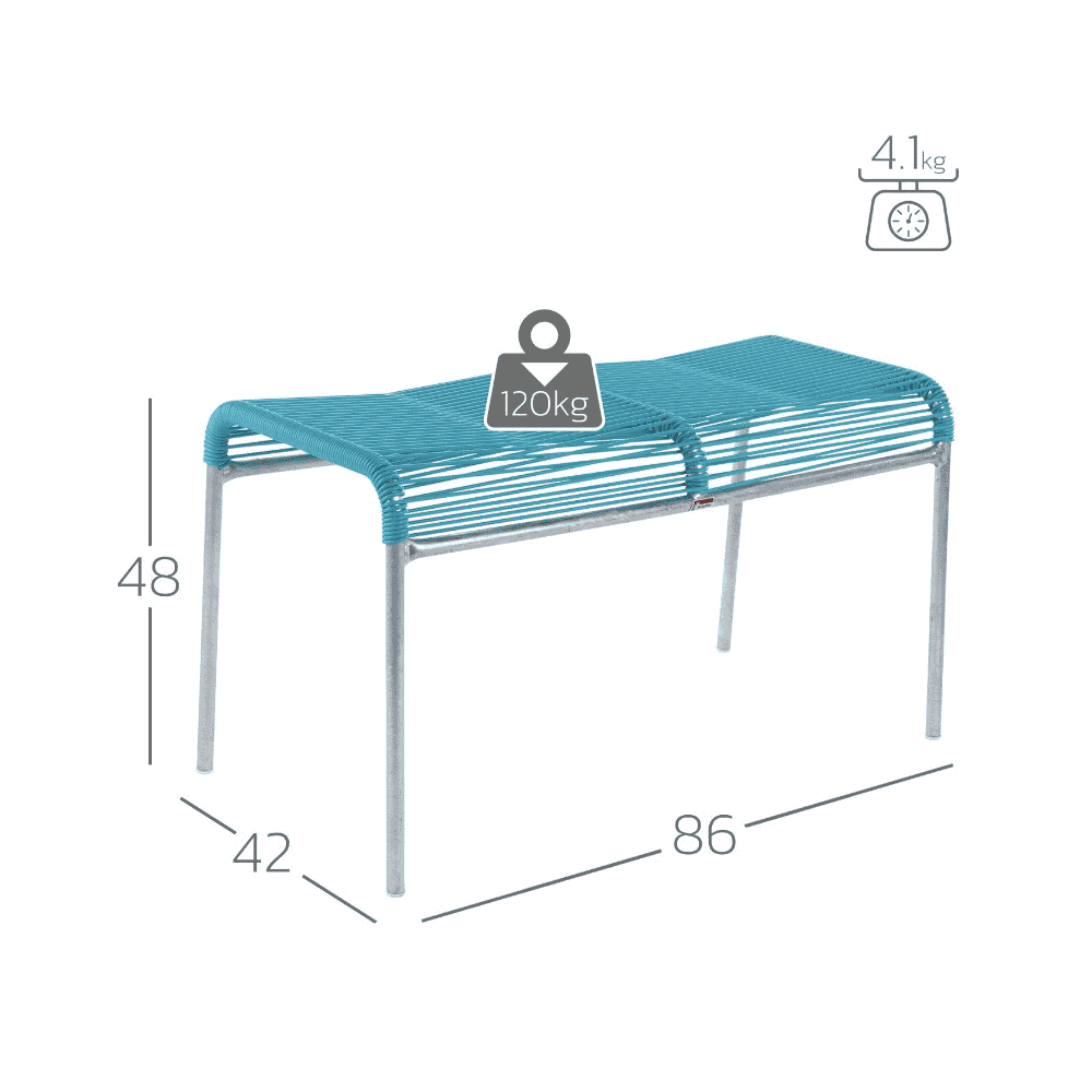 Schaffner Tabouret spaghetti SÄNTIS, en divers modèles
