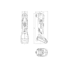 Metabo Akku-Multitool MT 18 LTX Compact, 18 V mit 2x Li-Power Akkus (18 V / 2.0 Ah), Ladegerät, metaBOX 145 L und Zubehör