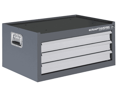 KRAFTWERK Werkzeugtruhe für BT700/ LT700 3 Schubladen, inkl. Werkzeug, 189-teilig