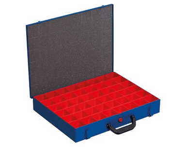 Bedrunka+Hirth Flex-Box-Metall - 48 Einsätze, 440 x 370 x 70 mm