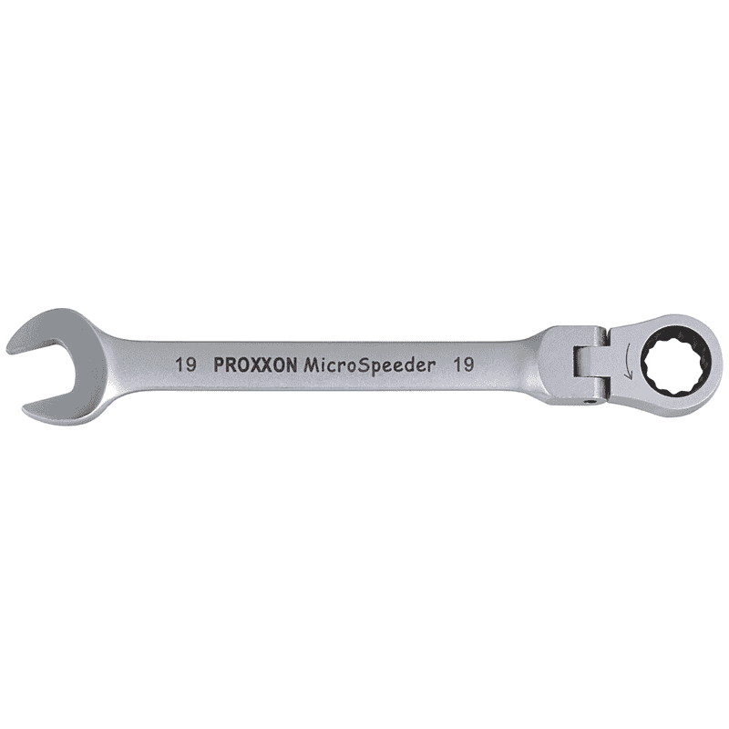 Proxxon MICRO-Combispeeder-Set avec articulation, 8 - 19 mm, 7 pièces