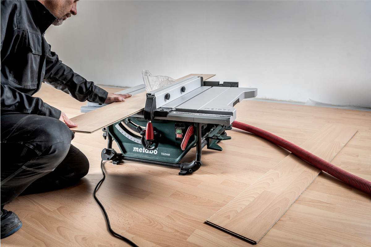 Metabo Tischkreissäge TS 254 M, 1500 Watt in zwei Ausführungen